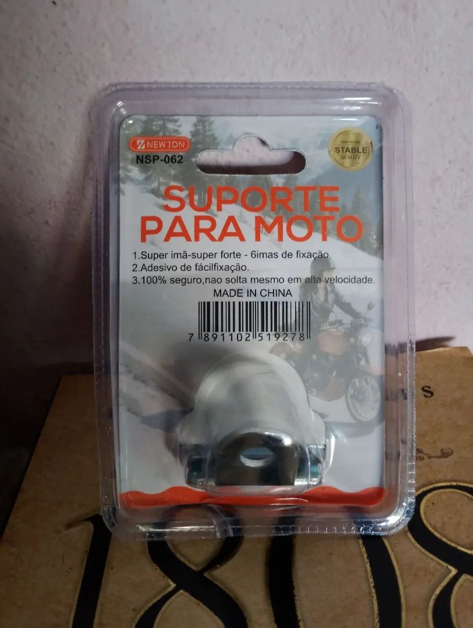 Suporte de Celular para Moto - Magnético  - Foto 3