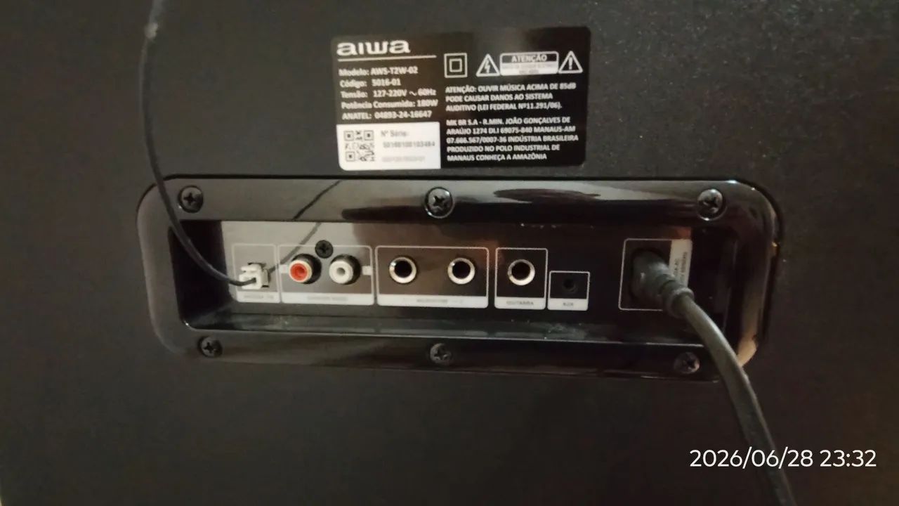CAIXA DE SON AIWA 2300w  - Foto 5