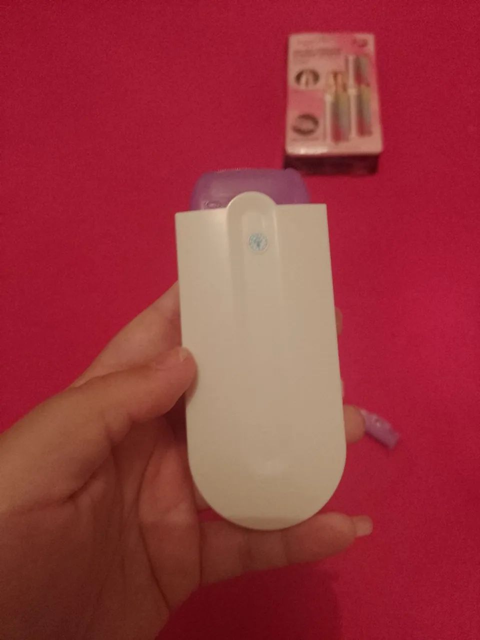 Depilador Branco com roxo  - Foto 4