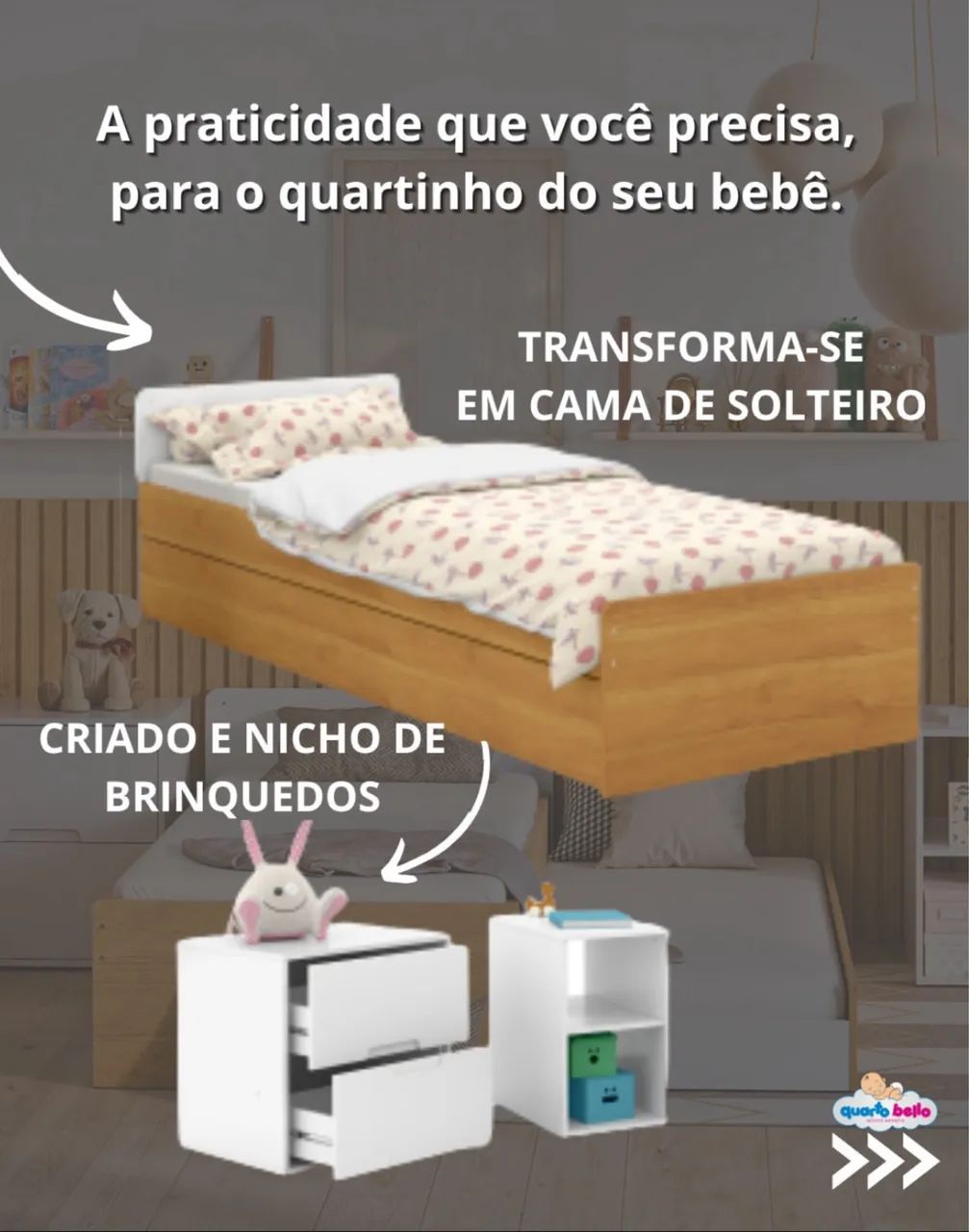 Vendo berço 6 em 1 - Foto 4