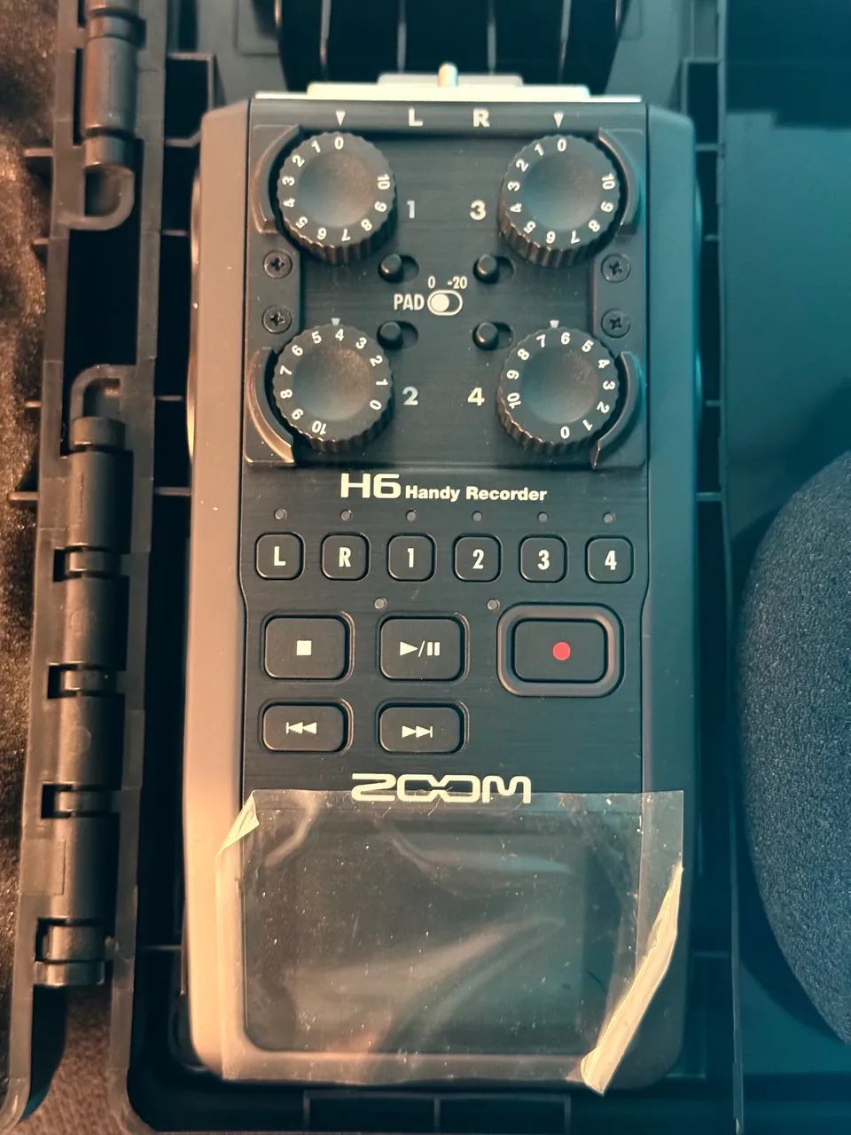 Gravador e interface Zoom H6 (estado de novo) - Foto 5