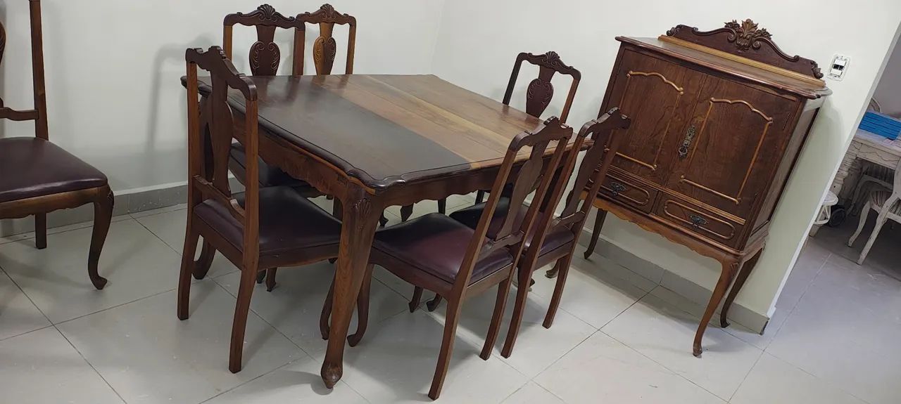 Mesa Provençal com 6 cadeiras  - Foto 4