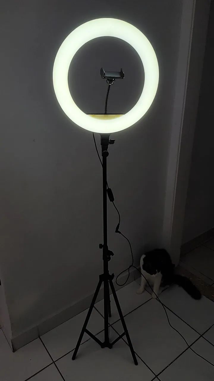 Ring light Luz iluminação de vídeos