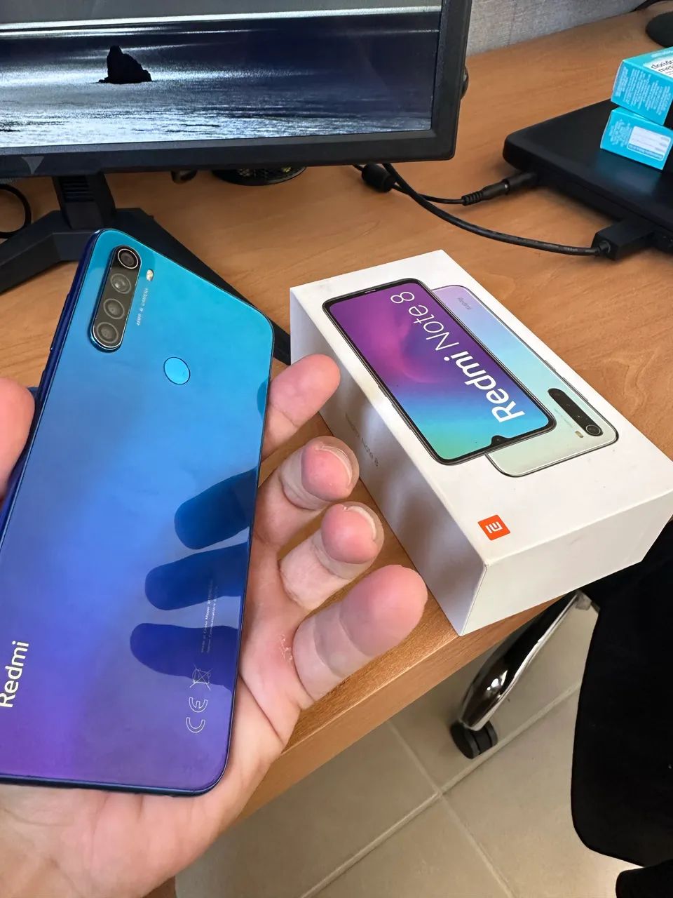 REDMI NOTE 8 - CONSERVADO | NA CAIXA | FUNCIONANDO  - Foto 2