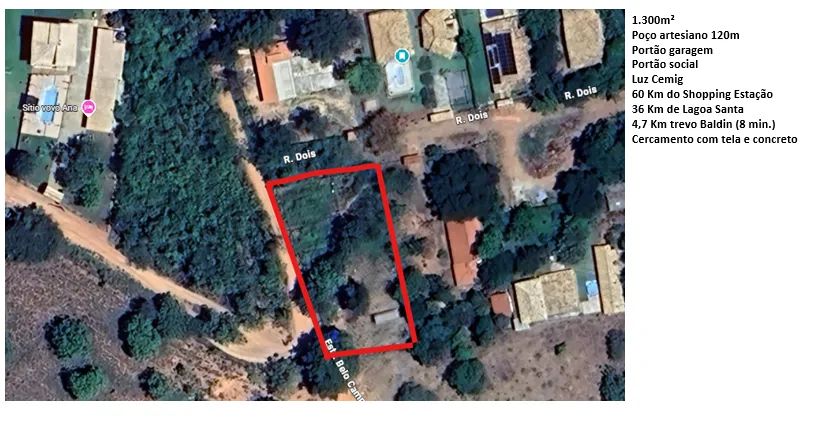 Terreno 1.300m²