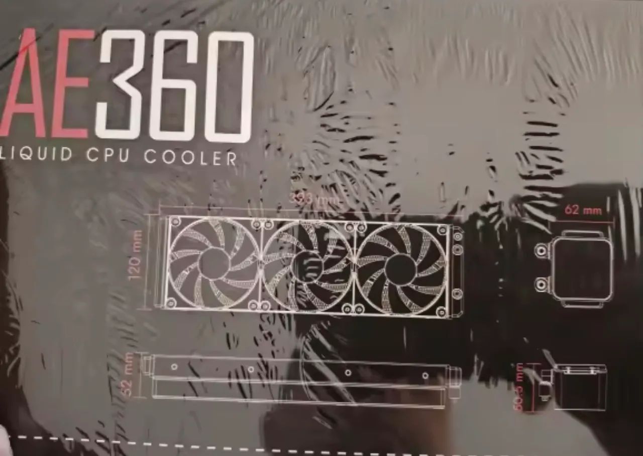 Water cooler aigo AE360 - Foto 2