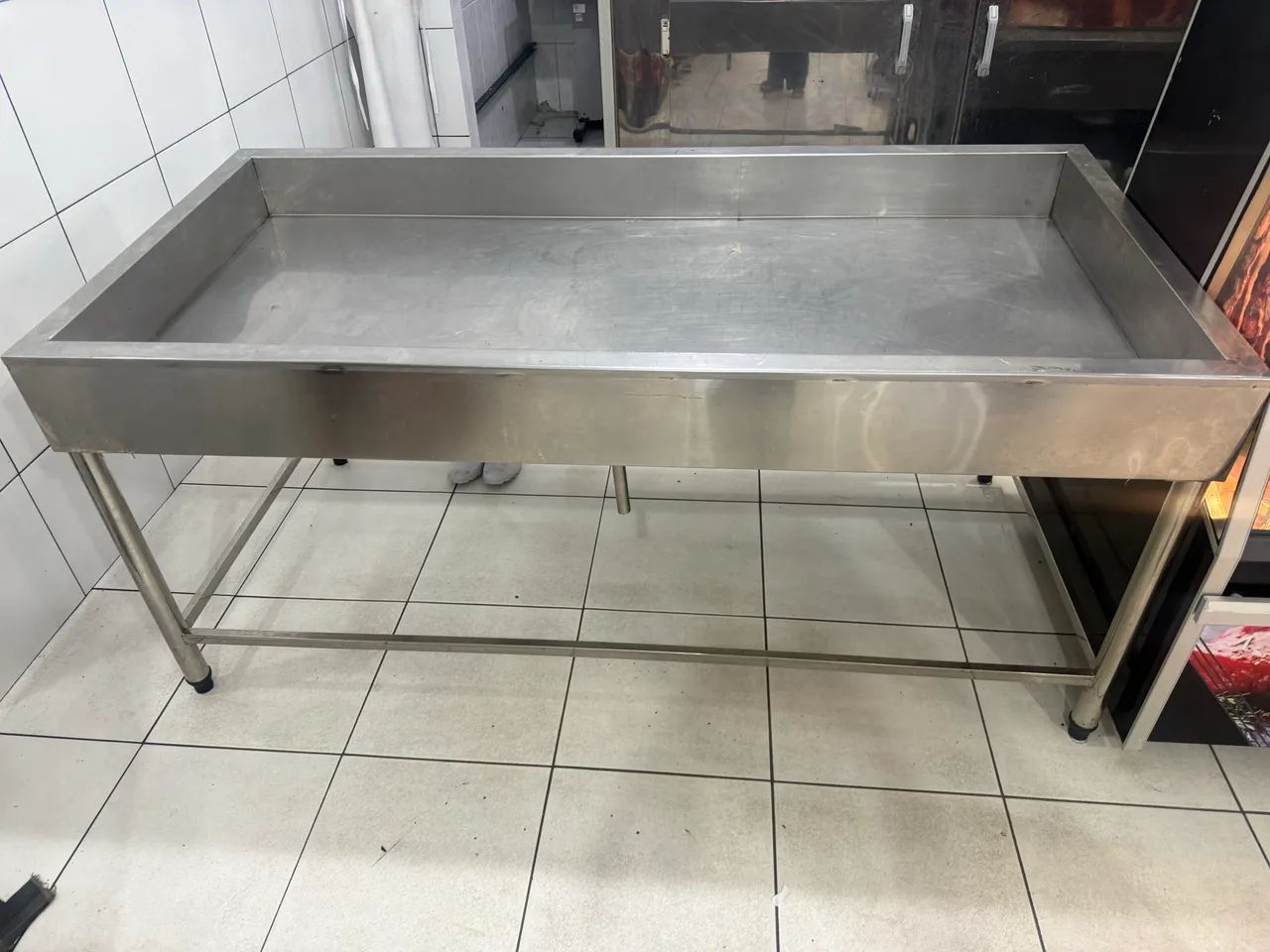 Mesa inox para peixaria  - Foto 2