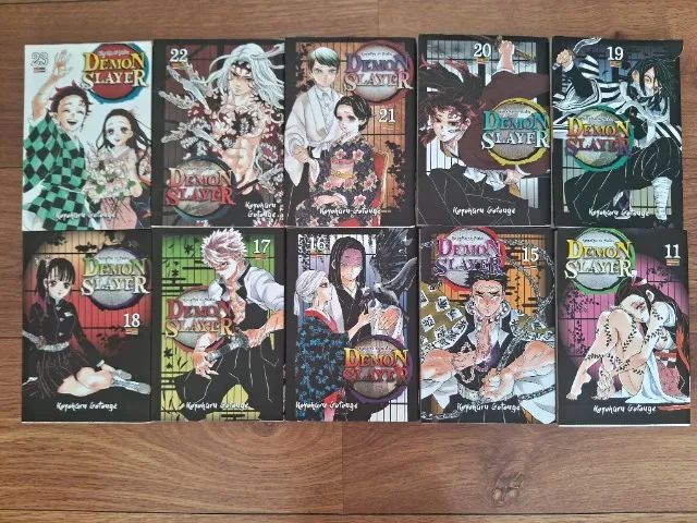 Livros Mangás Demon Slayer/Kimetsu no Yaiba, Volumes 11, 15 até o 23 - Foto 3