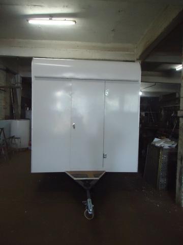 Trailer para lanche 4,00mt por 2,00mt com balcão seco - Foto 6
