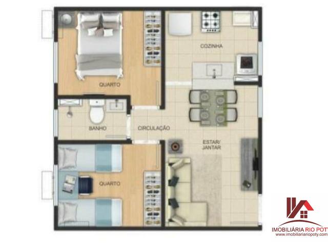 APARTAMENTO minha casa minha vida com total infraestrutura na zona leste - Foto 6