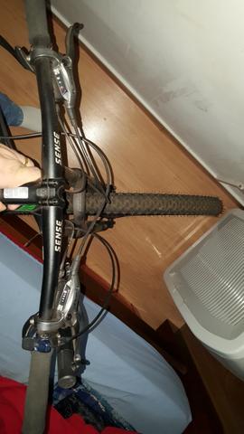 Bicicleta Sense Impact Pro 29" + Sapatilha + Transbike - Foto 5