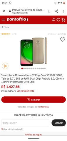 Celular semi novo