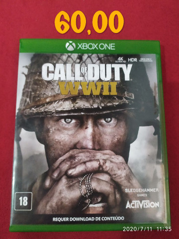 call of duty ww2 xbox one olx