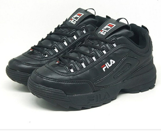 tenis da fila preto