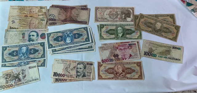  Cédulas antigas Nacionais 32 total