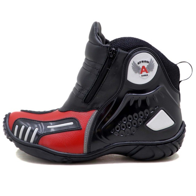 Bota Motociclista Atron Shoes As - Highway Semi-Impermeável Vermelho 407 -  Roupas e calçados - Jardim Redentor, Franca 1001542798 | OLX