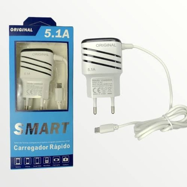 Carregador Smart 5.1 Dual USB V8
