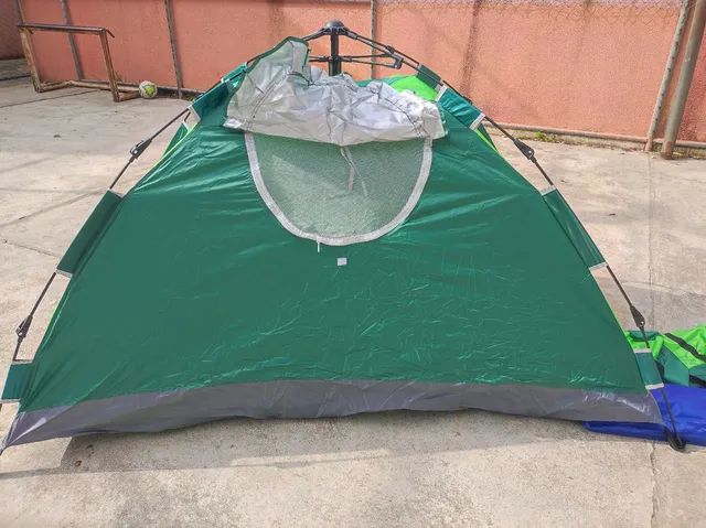 Barraca de camping semi automático 2 pessoas + 1 esteira - Foto 6