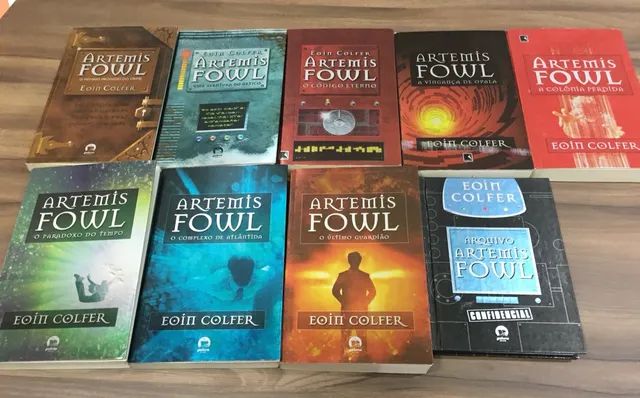 Coleção Artemis Fowl, Completo - Livros e revistas - Taguatinga Sul  (Taguatinga), Brasília 1259312828