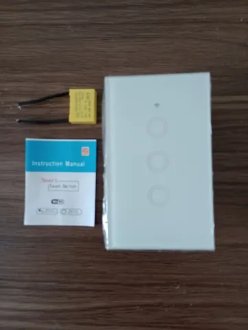 WiFi Smart Light Switch, RF433, sem fio neutro, fogo único, vida