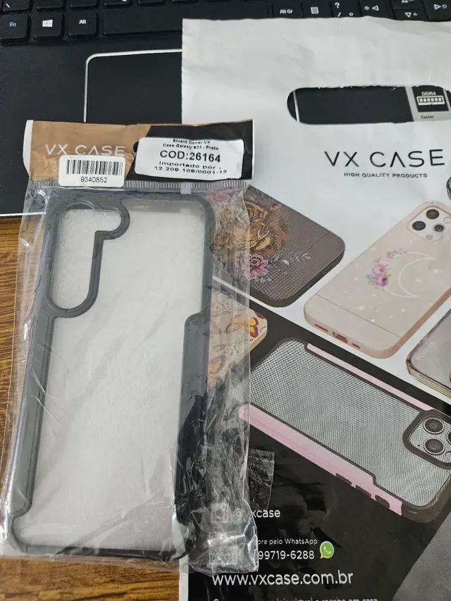 VX Case  Capa para Galaxy S21 Ultra - Shield Cover Preta