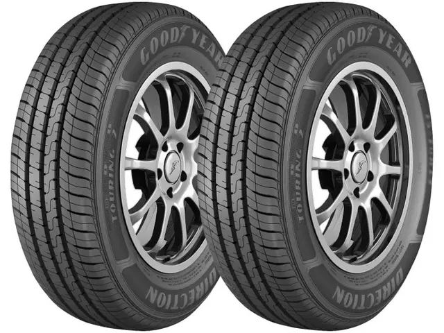 Kit 2 Pneus Aro 13 175 70R13 Goodyear 82T Touring Carros