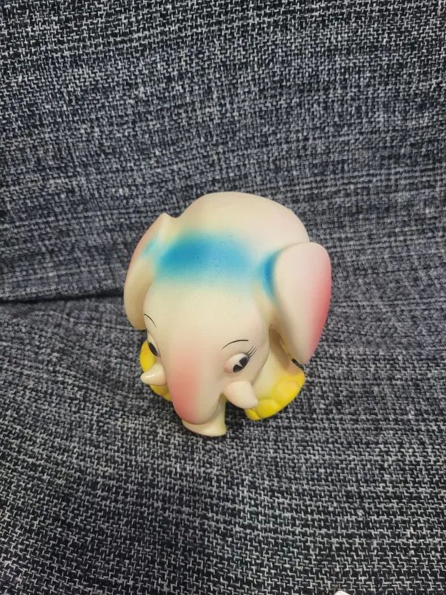 Elefante anos 70 borracha  - Foto 3