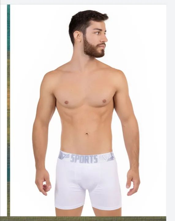 Kit 3 boxer cotton P M  GG  - Foto 2