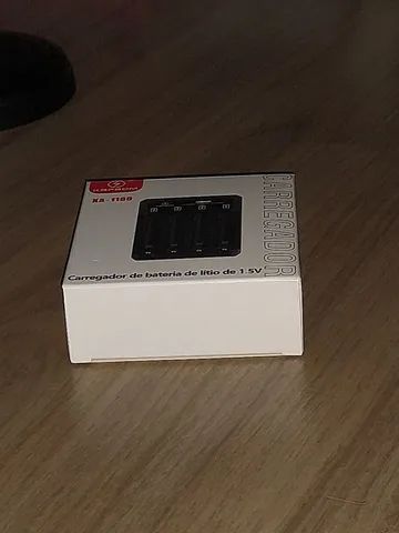 CARREGADOR DE PILHA UNIVERSAL KA-1160 KAPBOM NOVO - Foto 3