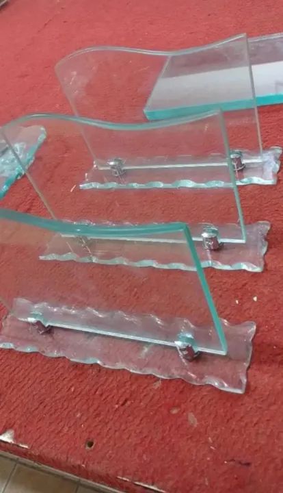 Espelho porta retrato base de bolo 