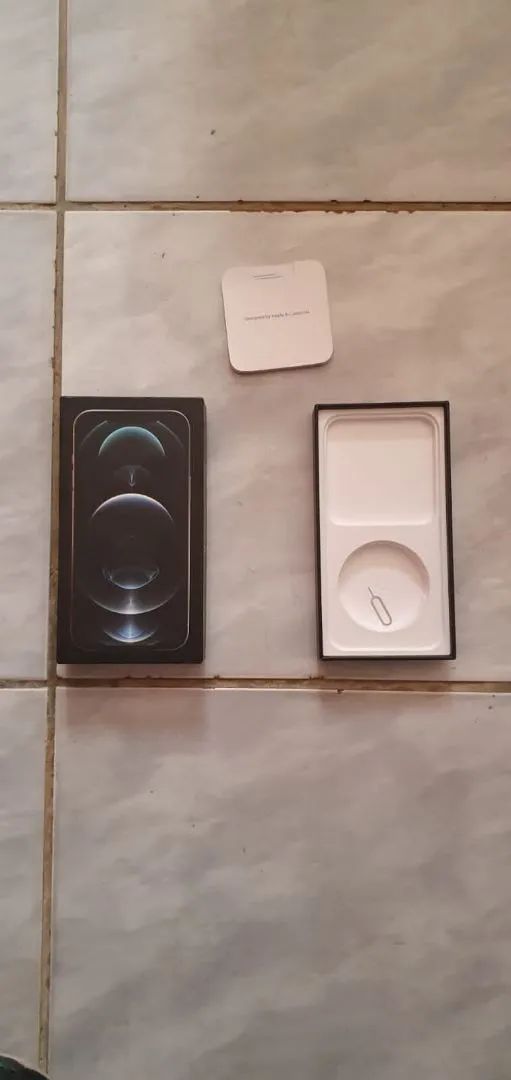 Caixa iPhone 12 pro Max silver - Foto 4