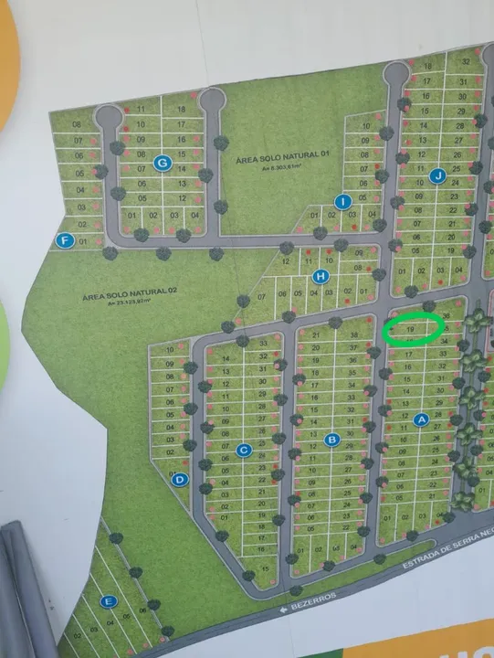 TERRENO SERRA NEGRA 10X25 BEZERROS R$ 79.700,00 LOTEAMENTO QUINTAS DA SERRA NEGRA