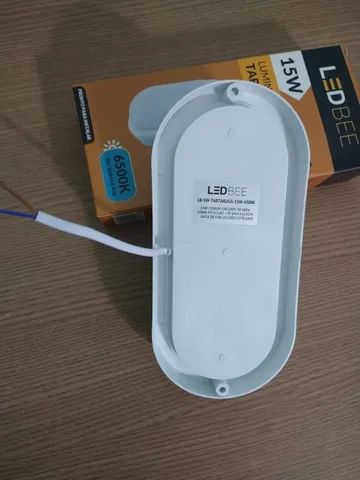 luminária tartaruga 15w led