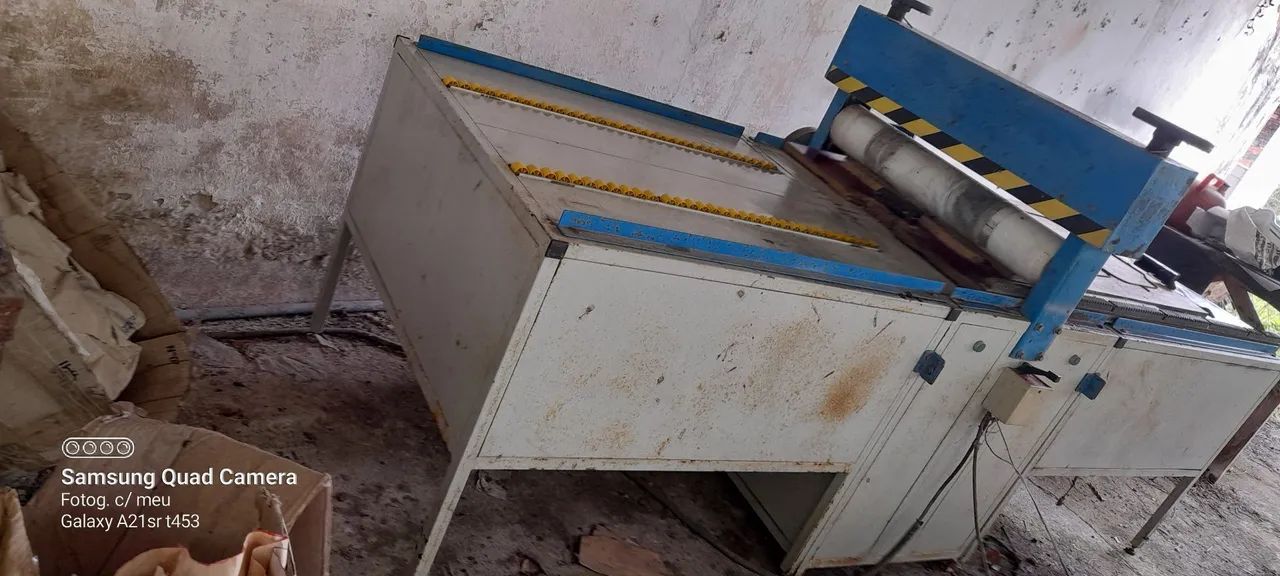 Corte vinco 90cm de largura tudo ok só trabalhar.R$14,500