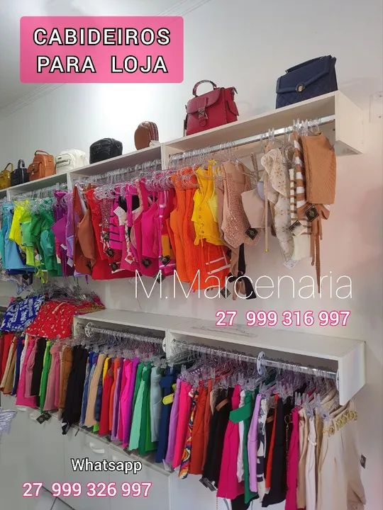 ARARA  PARA  LOJAS DE ROUPAS - Foto 2