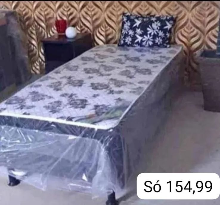 Cama Box Solteiro D20 / Direito De Fabrica 