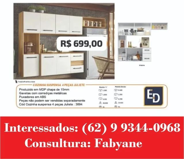 Armario de cozinha Juliete