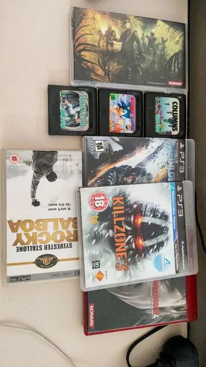 Pack de jogos variados - PSP ,Game Gear ,PS3