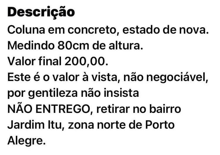 Leia descrição. Coluna concreto - Foto 4