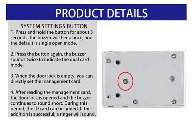 Trava invisível armário, para casa, academia, gaveta, bateria, fechadura COD-AM588  - Foto 4