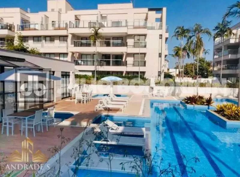 Recreio Garden piscina 2 quartos (1suite) 1 vaga condomínio lazer completo portaria 24 hor - Foto 5