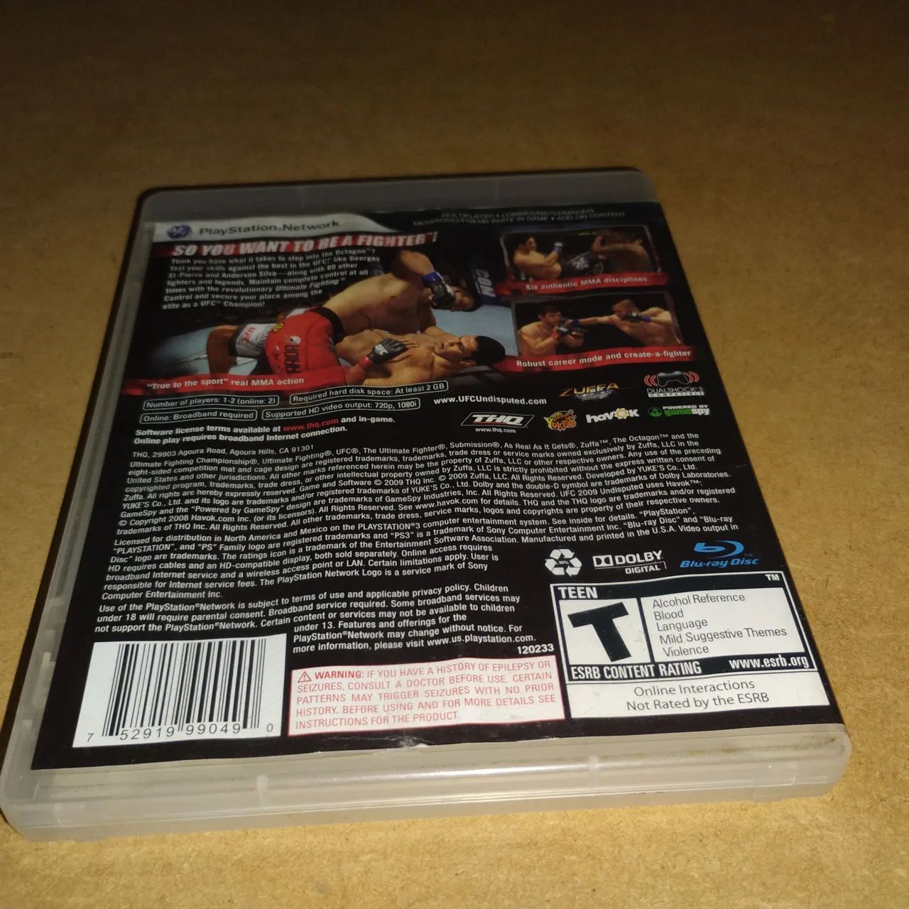 UFC 2009 PS3  - Foto 4