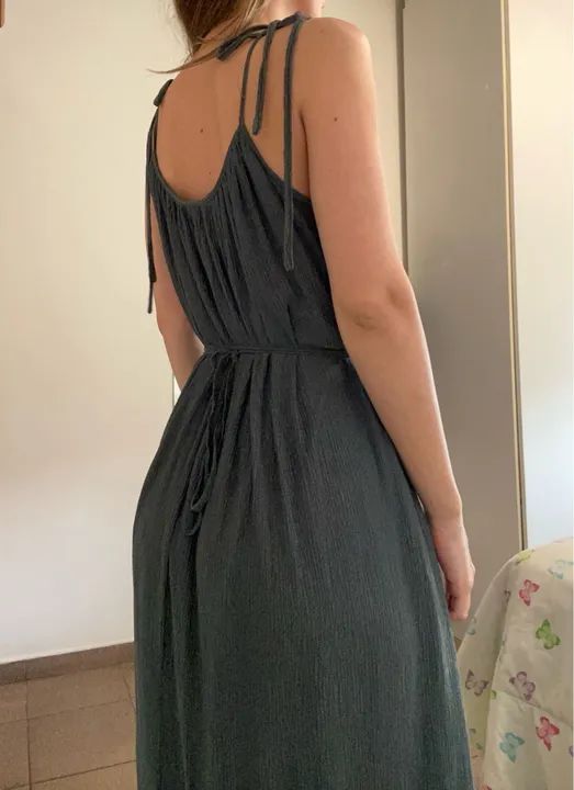 Vestido de festa longo verde  - Foto 3