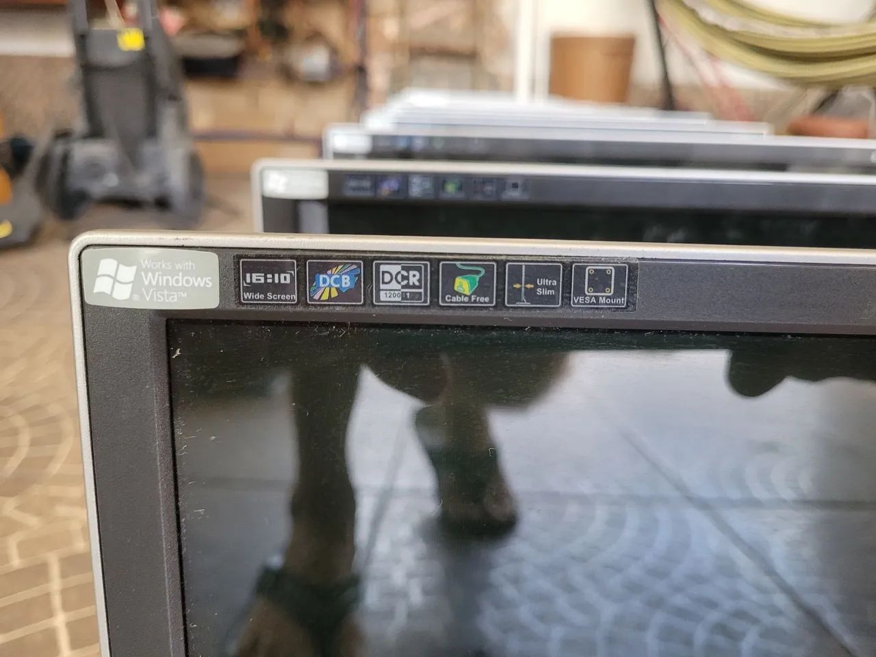 Lote com 11 monitores ultra slim (somente venda) - Foto 6