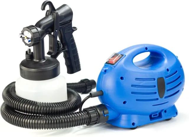 Pistola de Pintura Profissional Pulverizadora com Compressor de Tinta 650W 220V - Foto 2