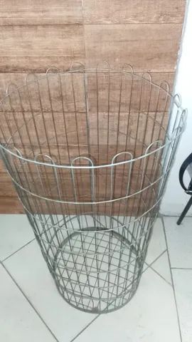 Cesto de aço pra decoração por apenas R$99,99