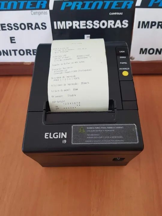 Impressora não fiscal Elgin i9