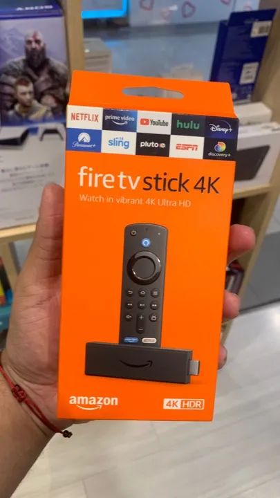 Amazon Fire Tv Stick 4K 3rd Ger 2021 - Novo Lacrado - Parcelamos Sem Juros