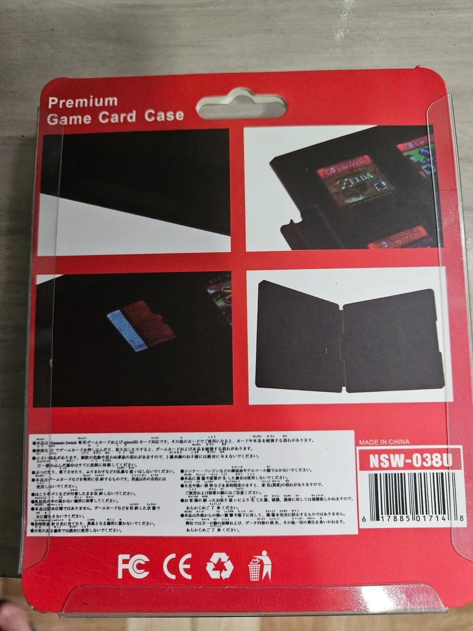 Case porta jogos para nintendo switch. - Foto 4