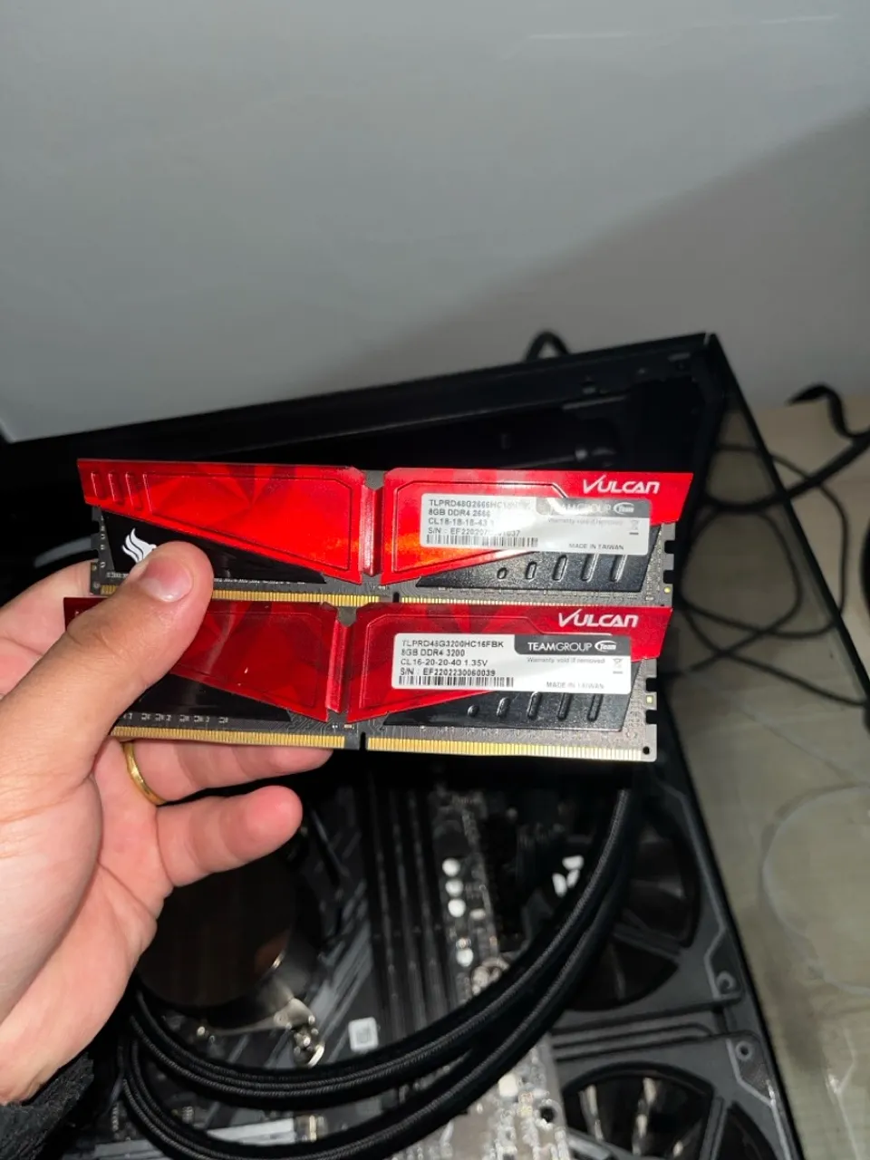 Memória RAM Team Group T-Force Vulcan 8GB DDR4